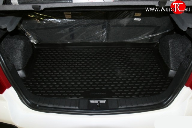 1 259 р. Коврик в багажник (хетчбек) Element (полиуретан) Geely MK Cross (2011-2016)  с доставкой в г. Вологда