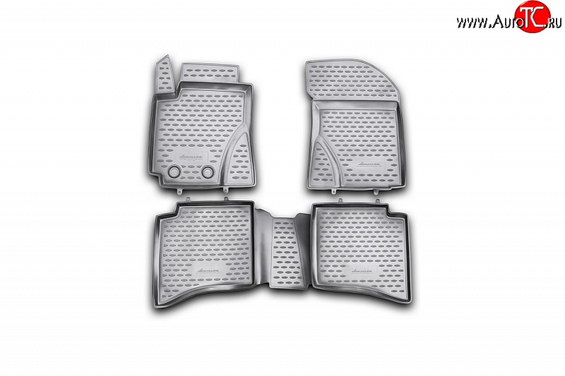 3 199 р. Коврики в салон Element 4 шт. (полиуретан) Geely MK Cross (2011-2016)  с доставкой в г. Вологда