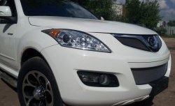 1 539 р. Нижняя сетка на бампер Russtal (хром) Great Wall Hover H5 (2010-2017)  с доставкой в г. Вологда. Увеличить фотографию 3