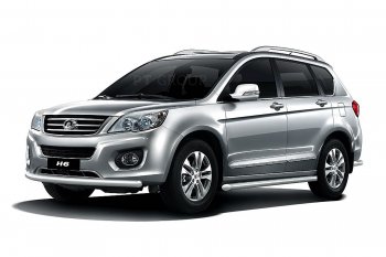 7 849 р. Защита переднего бампера одинарная из трубы d63 мм Petroil Tuning Great Wall Hover H6 (2012-2016) (Нержавейка)  с доставкой в г. Вологда. Увеличить фотографию 2