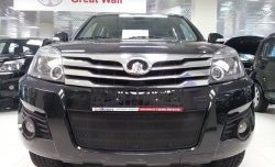 1 469 р. Сетка на бампер Russtal (черная) Great Wall Hover H3  дорестайлинг (2010-2014)  с доставкой в г. Вологда. Увеличить фотографию 6