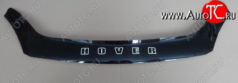 999 р. Дефлектор капота Russtal Great Wall Hover H6 (2012-2016)  с доставкой в г. Вологда