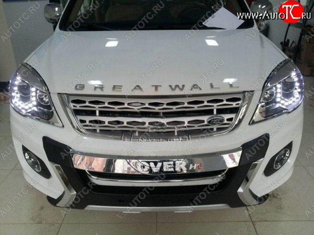 11 949 р. Решётка радиатора CT Great Wall Hover H6 (2012-2016) (Неокрашенная)  с доставкой в г. Вологда