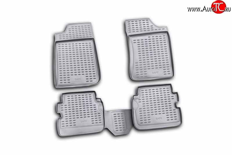 1 754 р. Коврики в салон Element 4 шт. (полиуретан) Great Wall Safe (2001-2010)  с доставкой в г. Вологда