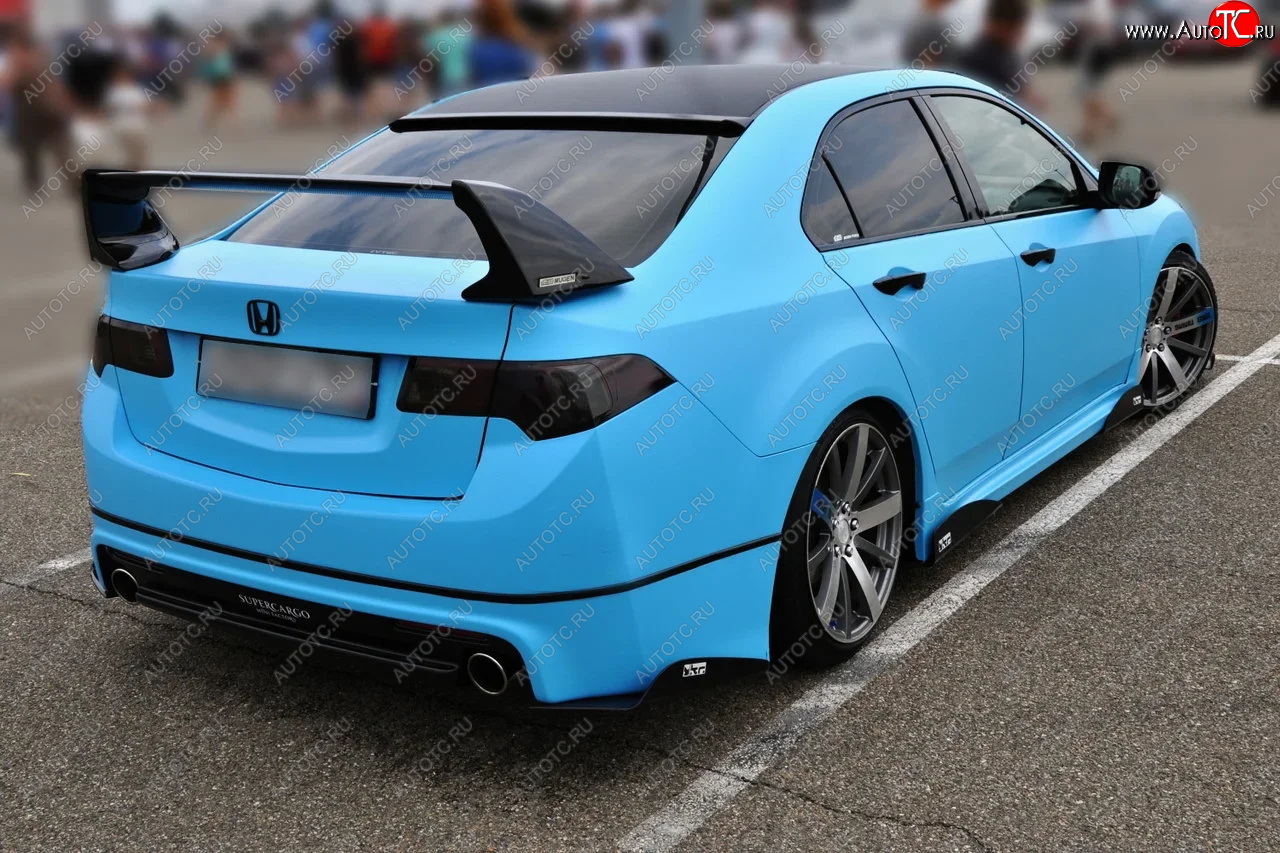 6 549 р. Спойлер Mugen Honda Civic FD седан дорестайлинг (2005-2008) (Неокрашенные)  с доставкой в г. Вологда