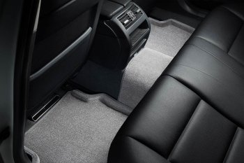 7 049 р. Текстильные коврики в салон SEINTEX 3D серые  Honda Civic  FD (2005-2011) седан дорестайлинг, седан рестайлинг  с доставкой в г. Вологда. Увеличить фотографию 4