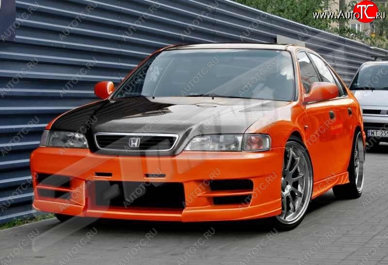 12 299 р. Пороги накладки ST Honda Accord 5 CD седан рестайлинг (1995-1997)  с доставкой в г. Вологда