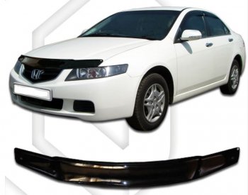 Дефлектор капота (CL-8 CL9) CA-Plastic Honda Accord  7 CL (2002-2005) седан дорестайлинг