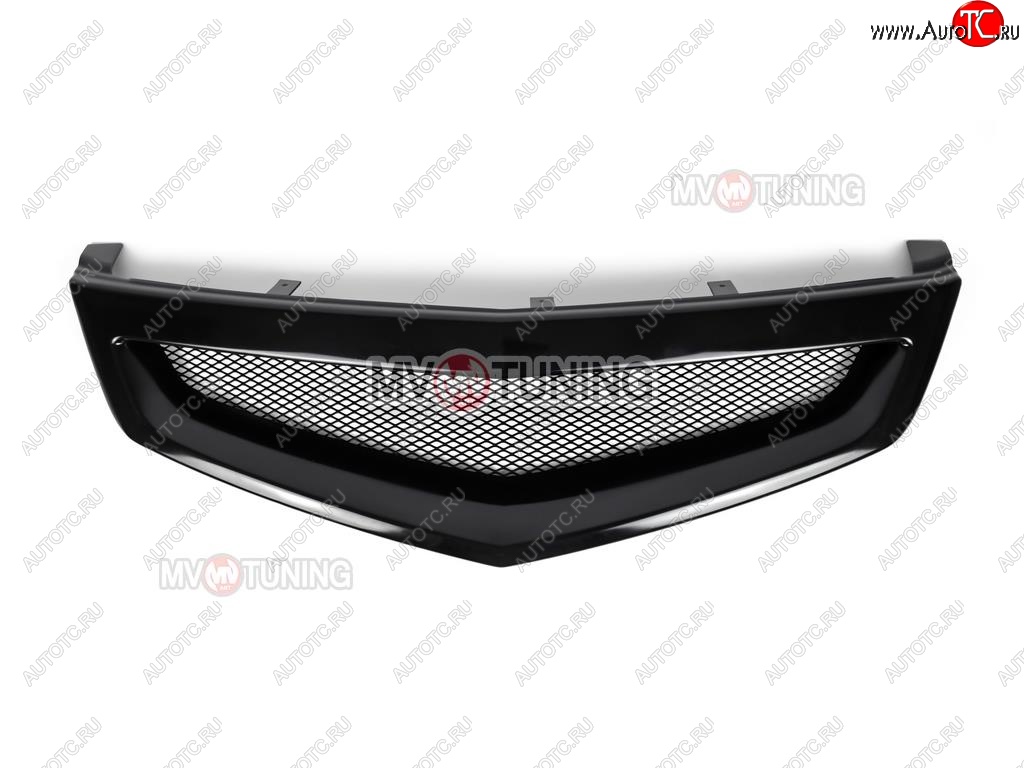 3 959 р. Решетка радиатора MUGEN  Honda Accord ( 7 CL,  7 CM) (2005-2008) седан рестайлинг, универсал рестайлинг (Без сетки, Без шильдика MUGEN, Неокрашенная)  с доставкой в г. Вологда