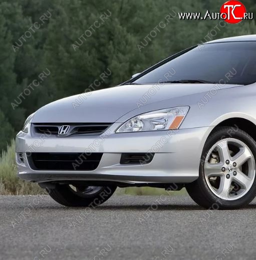 9 349 р. Бампер передний (купе, USA) TYG Honda Accord 7 CL седан дорестайлинг (2002-2005) (Неокрашенный)  с доставкой в г. Вологда