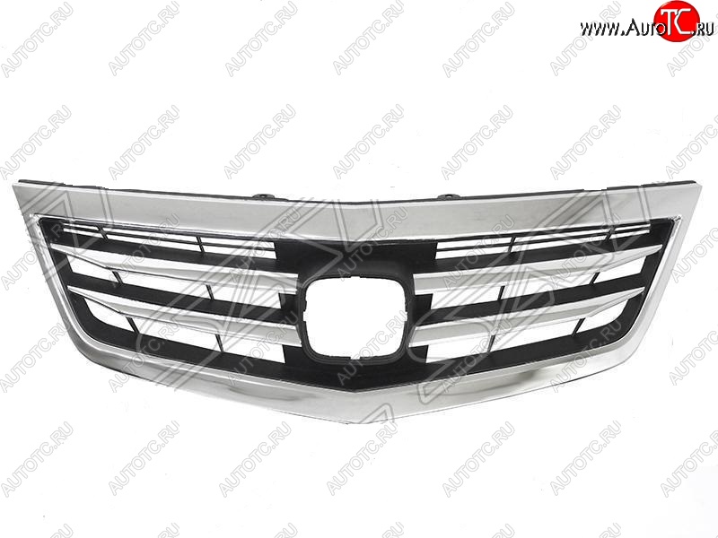6 249 р. Решётка радиатора SAT (хром)  Honda Accord ( 8 CU,  8 CW) (2011-2013) седан рестайлинг, универсал рестайлинг  с доставкой в г. Вологда