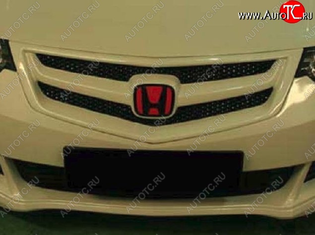 5 399 р. Решётка радиатора Sport Style Honda Accord 8 CU седан дорестайлинг (2008-2011) (Неокрашенная)  с доставкой в г. Вологда