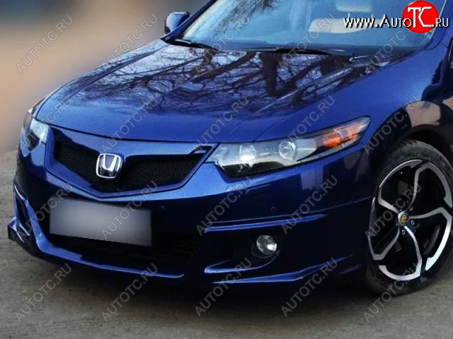 3 299 р. Решётка радиатора KURAJ Honda Accord 8 CU седан дорестайлинг (2008-2011) (Неокрашенные)  с доставкой в г. Вологда
