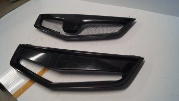 3 099 р. Решётка радиатора Mugen Honda Accord 8 CU седан дорестайлинг (2008-2011) (Неокрашенные)  с доставкой в г. Вологда. Увеличить фотографию 2
