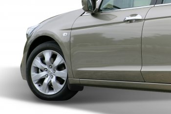 2 699 р. Брызговики Frosch седан (optimum) Honda Accord 8 CU седан дорестайлинг (2008-2011) (Передние)  с доставкой в г. Вологда. Увеличить фотографию 2