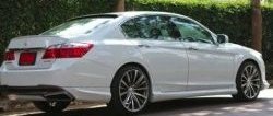 5 149 р. Козырёк на заднее стекло CT Honda Accord 9 CR седан дорестайлинг (2013-2016) (Неокрашенный)  с доставкой в г. Вологда. Увеличить фотографию 2