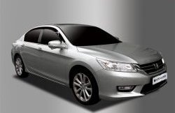 1 299 р. Дефлектора окон Avtoclover Honda Accord 9 CR седан дорестайлинг (2013-2016)  с доставкой в г. Вологда. Увеличить фотографию 5