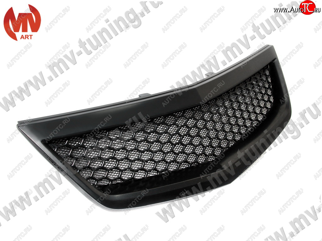 5 349 р. Решётка радиатора Sport  Honda Accord ( 8 CU,  8 CW) (2011-2013) седан рестайлинг, универсал рестайлинг (С сеткой, Неокрашенная)  с доставкой в г. Вологда