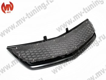 5 349 р. Решётка радиатора Sport  Honda Accord ( 8 CU,  8 CW) (2011-2013) седан рестайлинг, универсал рестайлинг (С сеткой, Неокрашенная)  с доставкой в г. Вологда. Увеличить фотографию 4