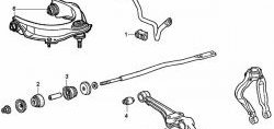 289 р. Полиуретановая втулка стабилизатора, задней подвески HONDA AVANCIER, I.D. = 24 мм Honda Avancier (1999-2003)  с доставкой в г. Вологда. Увеличить фотографию 2
