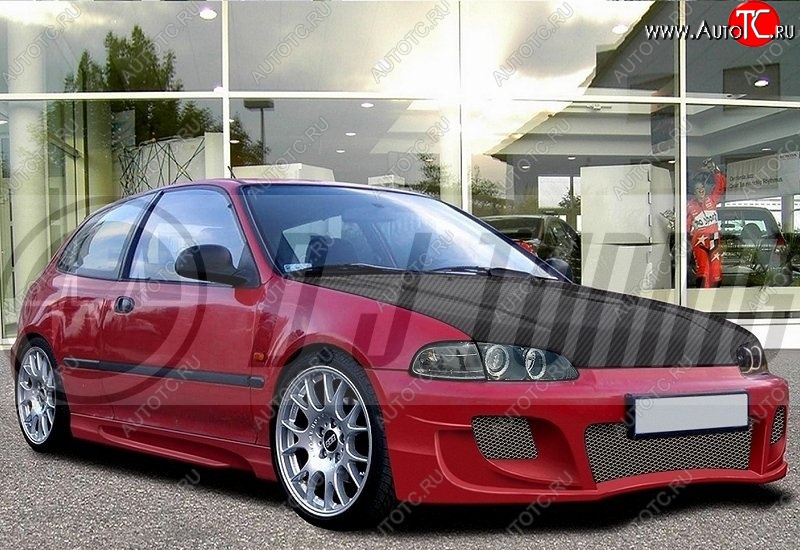 12 299 р. Пороги накладки EVO Honda Civic EG седан (1992-1995)  с доставкой в г. Вологда