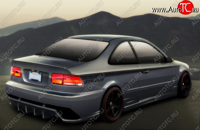 25 899 р. Задний бампер Carzone Honda Civic EG седан (1992-1995)  с доставкой в г. Вологда