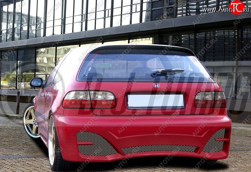 25 899 р. Задний бампер D.J. Honda Civic EG седан (1992-1995)  с доставкой в г. Вологда