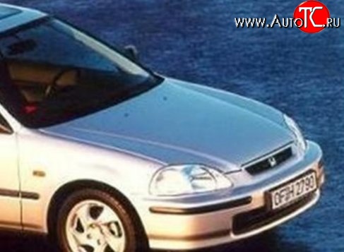 10 339 р. Пластиковый капот Standart Honda Civic EJ,EK,EM седан дорестайлинг (1995-1998)  с доставкой в г. Вологда
