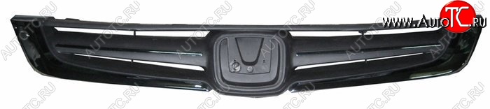 4 899 р. Решётка радиатора SAT Honda Civic EJ,EK,EM седан дорестайлинг (1995-1998) (Черная с хромом)  с доставкой в г. Вологда