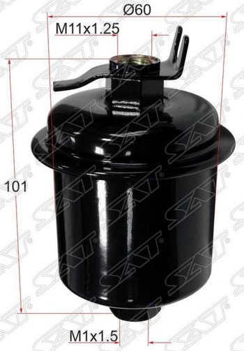 Топливный фильтр SAT Honda Inspire 2 UA1, UA2, UA3 (1995-1998)