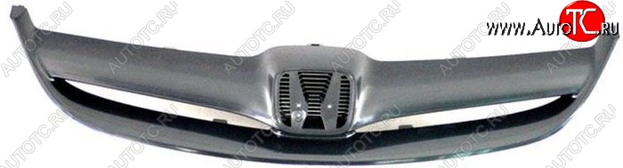 1 149 р. Решётка радиатора SAT  Honda Civic  ES (2003-2006) седан рестайлинг (Неокрашенная)  с доставкой в г. Вологда