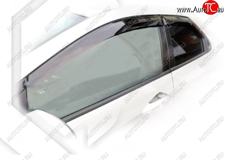 1 999 р. Дефлектора окон CA-Plastiс Honda Civic FK,FN хэтчбэк 5 дв. дорестайлинг (2005-2008) (Classic полупрозрачный)  с доставкой в г. Вологда