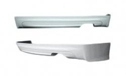 7 299 р. Накладка на задний бампер Mugen-Style Honda Civic FD седан дорестайлинг (2005-2008) (Неокрашенная)  с доставкой в г. Вологда. Увеличить фотографию 2