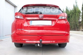 22 699 р. Фаркоп Aragon.(шар A) Honda Civic FK2 хэтчбэк 5 дв. (2011-2016)  с доставкой в г. Вологда. Увеличить фотографию 2