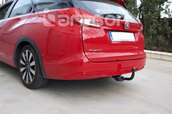 22 699 р. Фаркоп Aragon.(шар A) Honda Civic FK2 хэтчбэк 5 дв. (2011-2016)  с доставкой в г. Вологда. Увеличить фотографию 8
