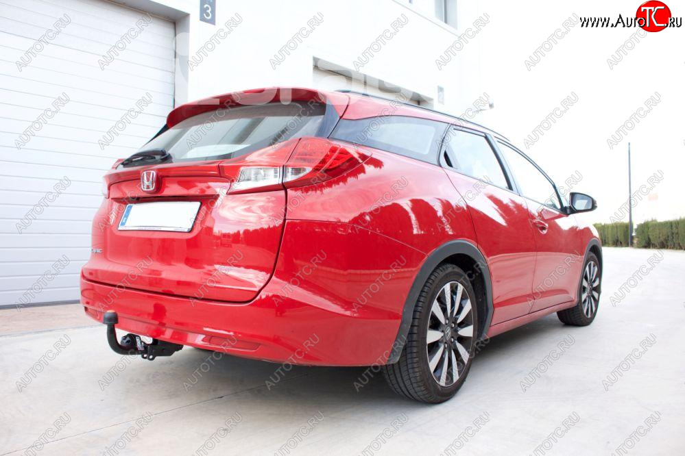 22 699 р. Фаркоп Aragon.(шар A) Honda Civic FK2 хэтчбэк 5 дв. (2011-2016)  с доставкой в г. Вологда