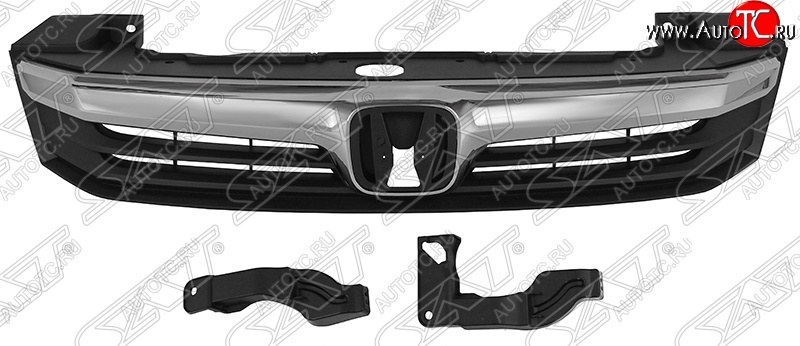 3 179 р. Решётка радиатора SAT  Honda Civic  FB (2011-2016) седан  с доставкой в г. Вологда