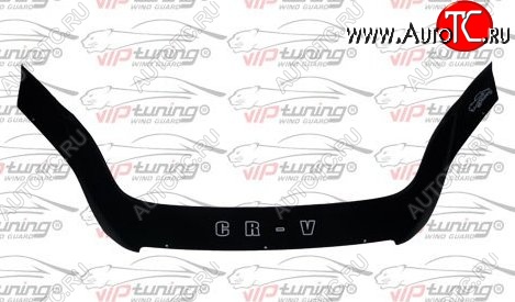 999 р. Дефлектор капота Russtal Honda CR-V RE1,RE2,RE3,RE4,RE5,RE7 дорестайлинг (2007-2010)  с доставкой в г. Вологда