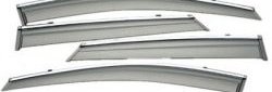4 399 р. Дефлекторы окон (ветровики) SuvStyle Honda CR-V RE1,RE2,RE3,RE4,RE5,RE7 дорестайлинг (2007-2010)  с доставкой в г. Вологда. Увеличить фотографию 2