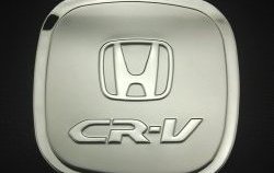 949 р. Накладка на лючок бензобака СТ Honda CR-V RM1,RM3,RM4 дорестайлинг (2012-2015)  с доставкой в г. Вологда. Увеличить фотографию 2