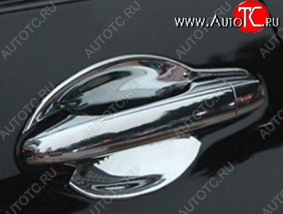2 149 р. Накладки под ручки дверей (мыльницы) СТ Honda CR-V RM1,RM3,RM4 дорестайлинг (2012-2015) (Неокрашенные)  с доставкой в г. Вологда