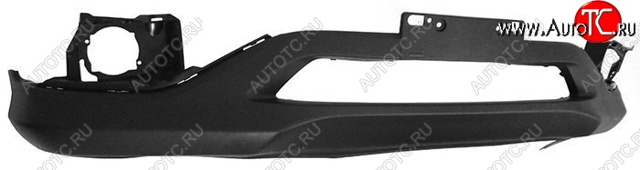 4 099 р. Накладка переднего бампера SAT (с площадкой под номер) Honda CR-V RM1,RM3,RM4 дорестайлинг (2012-2015) (Неокрашенная)  с доставкой в г. Вологда