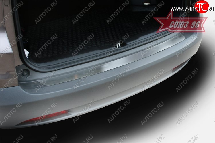 1 349 р. Накладка на задний бампер Souz-96 Honda CR-V RM1,RM3,RM4 дорестайлинг (2012-2015)  с доставкой в г. Вологда