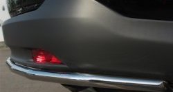 12 999 р. Одинарная защита заднего бампера из трубы диаметром 42 мм SLITKOFF Honda CR-V RM1,RM3,RM4 дорестайлинг (2012-2015)  с доставкой в г. Вологда. Увеличить фотографию 2