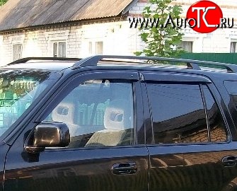 999 р. Комплект дефлекторов окон (ветровиков) 4 шт. Russtal Honda CR-V RD1,RD2,RD3 рестайлинг (1999-2001)  с доставкой в г. Вологда