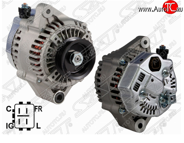 10 899 р. Генератор SAT (12V/95A) Honda CR-V RD4,RD5,RD6,RD7,RD9  дорестайлинг (2001-2004)  с доставкой в г. Вологда
