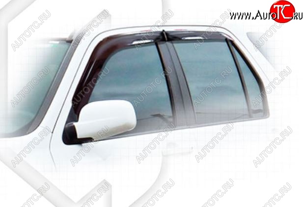 1 999 р. Дефлектора окон CA-Plastiс Honda CR-V RD4,RD5,RD6,RD7,RD9  дорестайлинг (2001-2004) (Classic полупрозрачный, Без хром.молдинга)  с доставкой в г. Вологда