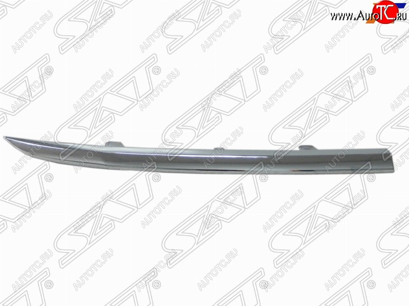 1 299 р. Центральный правый молдинг решетки радиатора SAT Honda CR-V RM1,RM3,RM4 дорестайлинг (2012-2015) (хром)  с доставкой в г. Вологда