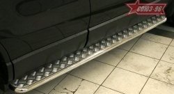 12 779 р. Защита порогов с листом Souz-96 (d42). Honda CR-V RE1,RE2,RE3,RE4,RE5,RE7 рестайлинг (2009-2012)  с доставкой в г. Вологда. Увеличить фотографию 2