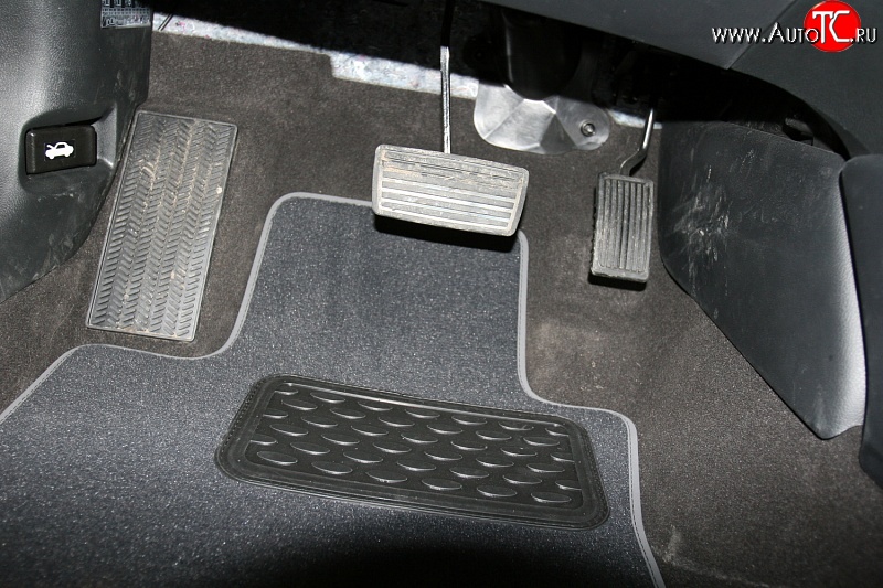 2 384 р. Комплект ковриков в салон (АКПП) Element 5 шт. (текстиль) Honda Crosstour 1 TF дорестайлинг (2009-2013)  с доставкой в г. Вологда